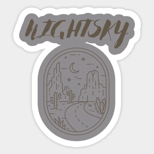 Nightsky Sticker